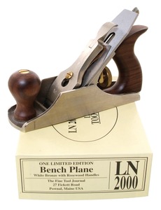 Lie-Nielsen Tool Works, Warren, Maine, No. LN-2000: "Bedrock No. 602" Wh. Bronze Plane