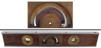 Bradford Union Manufacturing Company, Bradford, Pennsylvania: Pat. Inclinometer Level