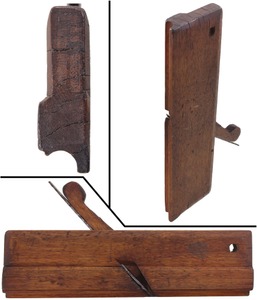 I. Nicholson, Wrentham, Massachusetts: Yellow Birich Bead Molding Plane