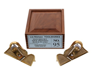 Lie-Nielsen Tool Works, Warren, Maine, No. LN-1996: Pair Of R. & L. #95 Woodworking Planes