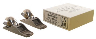 Lie-Nielsen Tool Works, Warren, Maine, No. LN-2001: Matche Pair Of Block Woodworking Planes