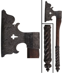 Unmarked: Highly Decorated Ceremonial Axe