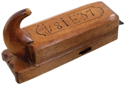 Unmarked: Early Carved Body Basket Mkr's. Plane