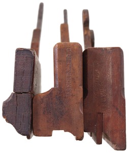 Assorted Makers: Three N.E. Maker Molding Plane