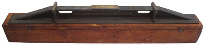 John T. Noye, Buffalo, New York: Classic Cast Iron Millwright's Level
