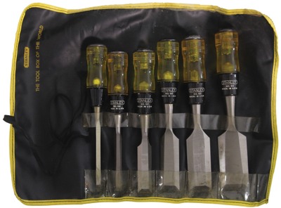 Stanley Rule & Level, No. 60: Unused Set Of Six "Everlasting" Chisel