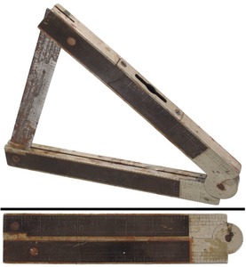 Stephens & Company, Riverton, Connecticut, No. 040: Two Foot, Four Fold Folding Rule