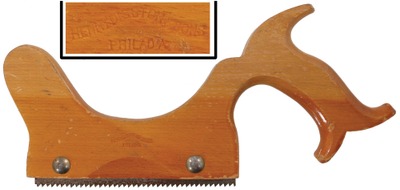 Henry Disston & Sons, Philadelphia, Pennsylvania: Beechwood Stair Saw