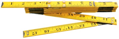 Stanley Rule & Level, No. 204: Rare "In-Or-Out" Zig Zag Folding Rule