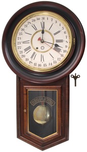 New Haven Clock Company, New Haven, Connecticut: Extra Clean "Regulator" Clock