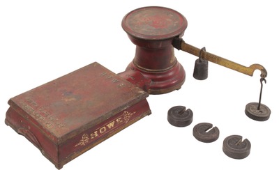 Howe Scale Company, Rutland, Vermont: Extra Clean Cast Iron Scale