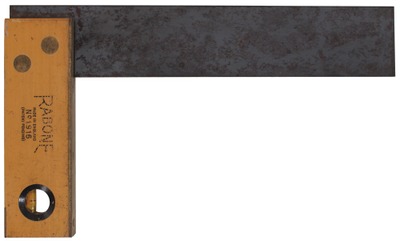 John Rabone & Sons, Birmingham, England, No. 1916: Boxwood Handle Try Square