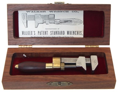 Hilary Klein, Granville, Iowa: Min. Model Of Walker Patent Nut Wrench
