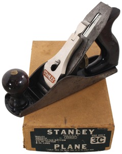 Stanley Rule & Level, No. 3 C: Unused "Type 16" Smoothing Plane