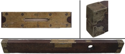 Unmarked: Early Cuban Mahogany Spirit Level