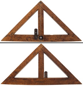 Unmarked: Fancy European Plumb Level