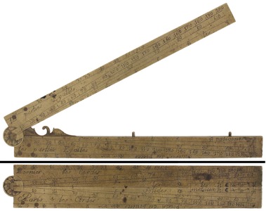 Unmarked: Early French Gunner's Quadrant