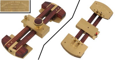 Bridge City Tool Company, Portland, Oregon, No. CS-1: "Center Scribe" Marking Gauge