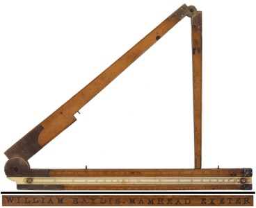 William Baylis, Dale Street, Livepool, England: Early English Maker Folding Rule