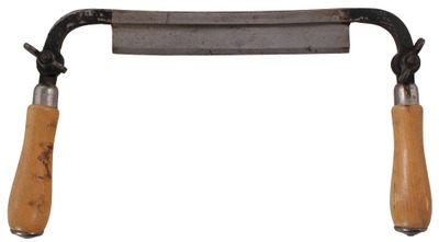 James Swan Company, Seymour, Connecticut, No. 8: 8" Blade Carpenter's Fldg. Hdl. Draw Knife