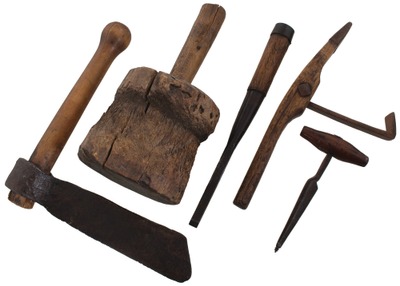Unmarked: Five Early Type Woodworking Tools