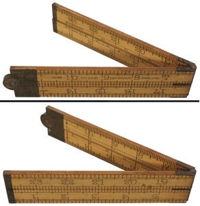 Chapin-Stephens Company, Pine Meadow, Connecticut, No. 72: Two Foot, Four Fold Folding Rule