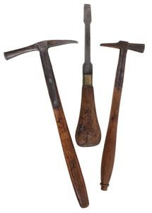 Unmarked: Three Early Type Hand Tools