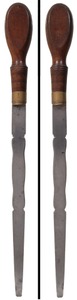 Unmarked: Artfully Hand Filed Cabinet Mkrs. Screwdriver