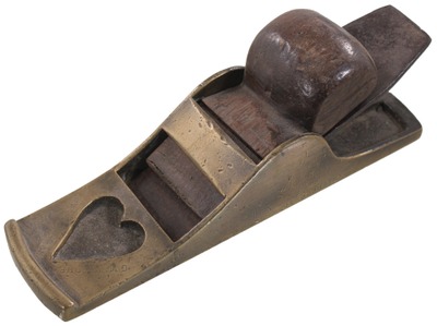 Unmarked: Showy Cast Brass Block Plane