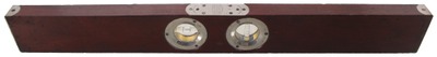 Davis & Cook, Watertown, New York, No. 1: Mahogany Body Plumb & Level