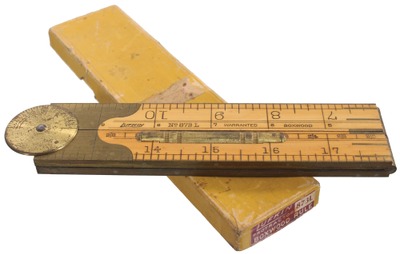 Lufkin Rule Company, Saginaw, Michigan, No. 873 L: Combination Folding Rule
