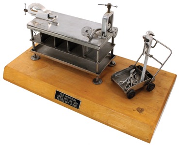 Ken Mortson, Toronto, Ontario, Canada: Model Of Pipe Fitter's Workbench