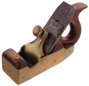 Unmarked: Shory Cast Brasss Smoothing Plane