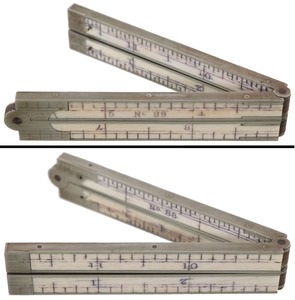 STANLEY (Unmarked), No. 88: One Foot/ Four Fold Folding Rule