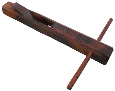 Unmarked: Early Dated Basket Maker's Plane