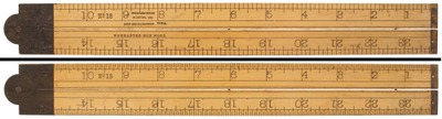 Stanley Rule & Level, No. 18: Two Foot, Two Fold Folding Rule