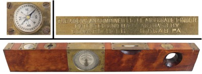 Edward Helb, Railroad, Pennsylvania: Patent Inclinometer Level