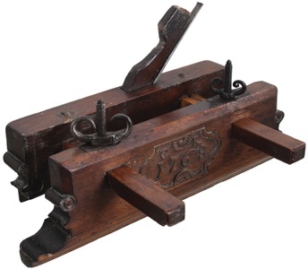 F+D: Early European Carve & Dated Plow Plane