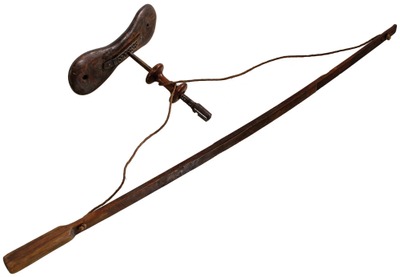 Unmarked: Rare Breast Plate Type Bow Drill