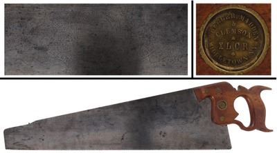 Wheeler, Madden & Clemson, Middletown, New York: Extra Clean "Xlcr" 12 Pt. Crosscut Saw