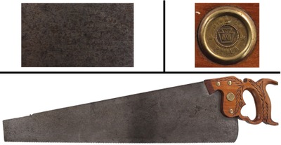 Henry Disston & Son, Philadelphia, Pennsylvania, No. 12: London Spring 26 Inch Crosscut Saw
