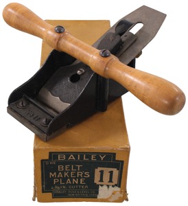 Stanley Rule & Level, No. 11: Unused Belt Maker's Woodworking Plane