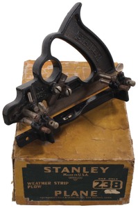 Stanley Rule & Level, No. 238: Weatherstrip Plow Plane