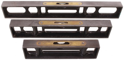 C.F. Richardson, Athol, Massachusetts: Three Cast Iron Bench Levels