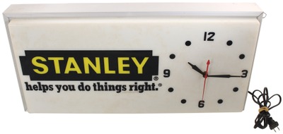 Stanley Tools: Electric Advertising Clock