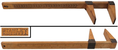 Stanley Rule & Level: Rare Foot Measure Caliper Rule