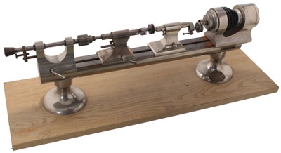 F.W. Derbyshire, Waltham, Massachusetts: 18" Bed Precision Jewelers Lathe