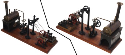 Ernst Plank, Nuremberg, Germany: Ca. 1900 Model Steam Engine