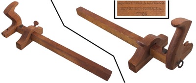 Stanley Rule & Level, No. 84: Rare Handled Slitting Gauge