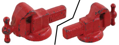 Charles Parker Company, Meriden, Connecticut: Cast Iron Promotiona Vise